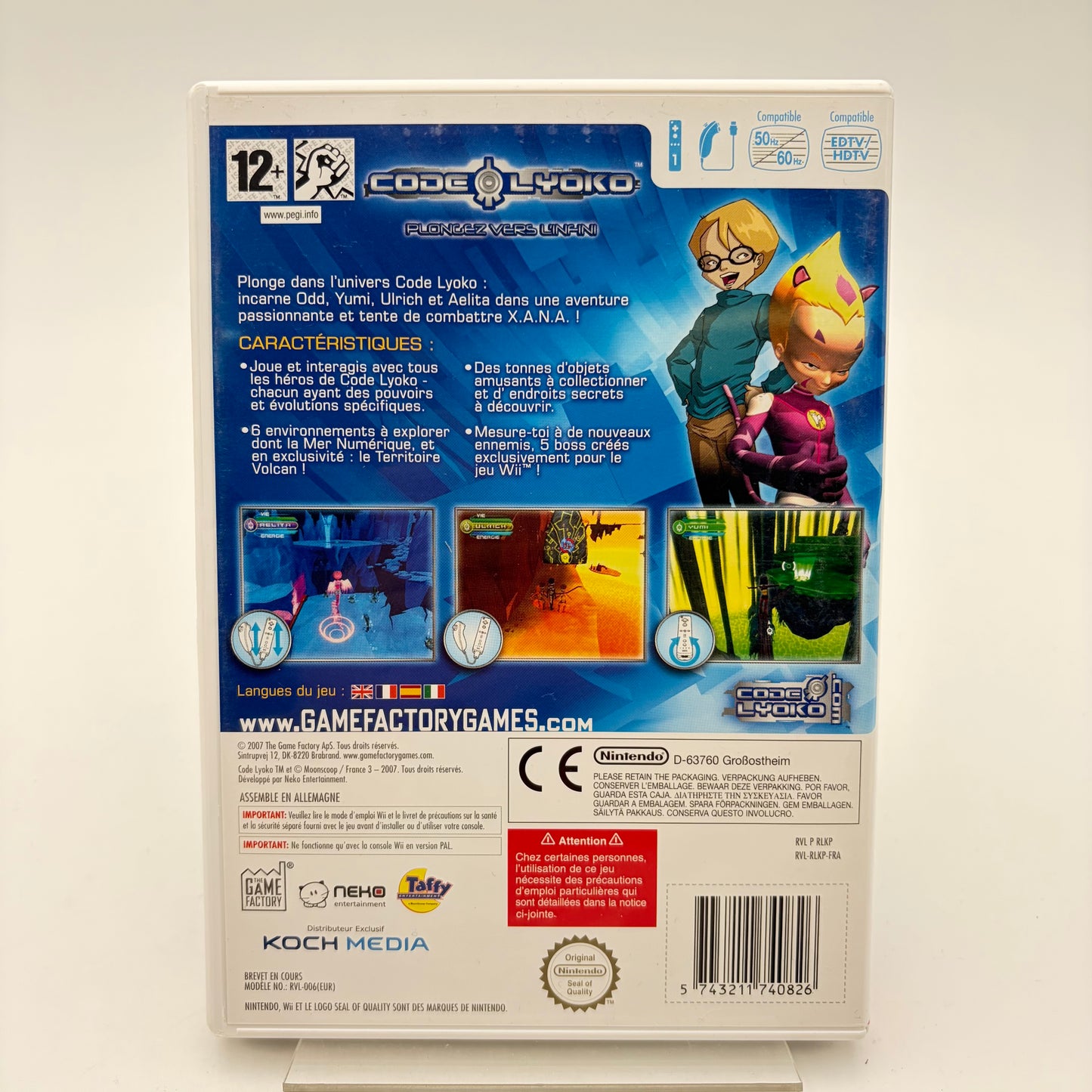 CODE LYOKO PLONGEZ VERS L'INFINI - WII