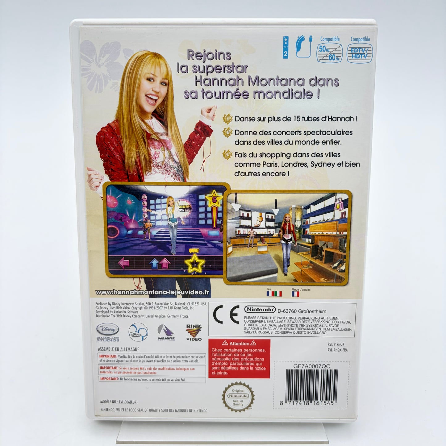 HANNAH MONTANA EN TOURNÉE - WII
