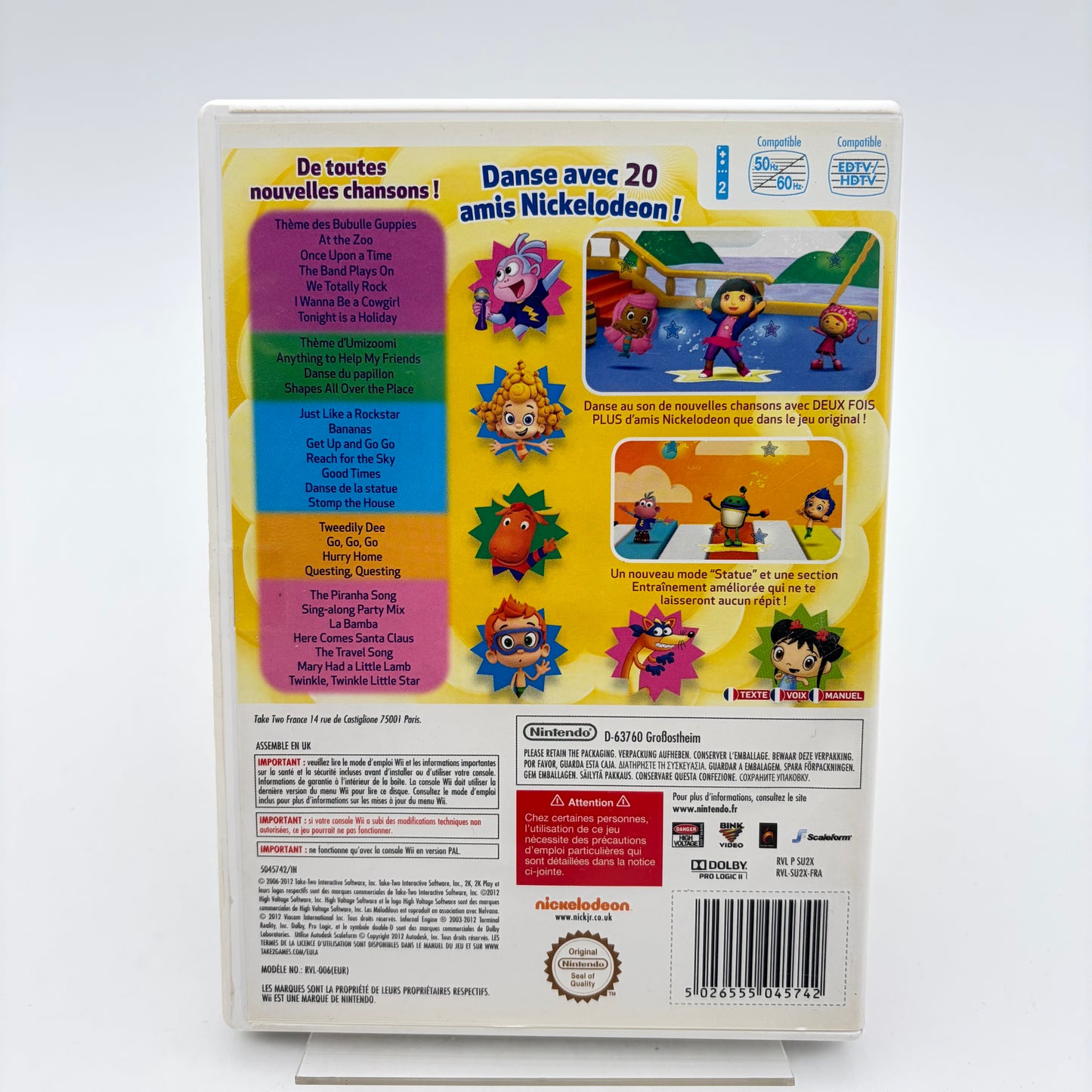 NICKELODEON DANCE 2 - WII