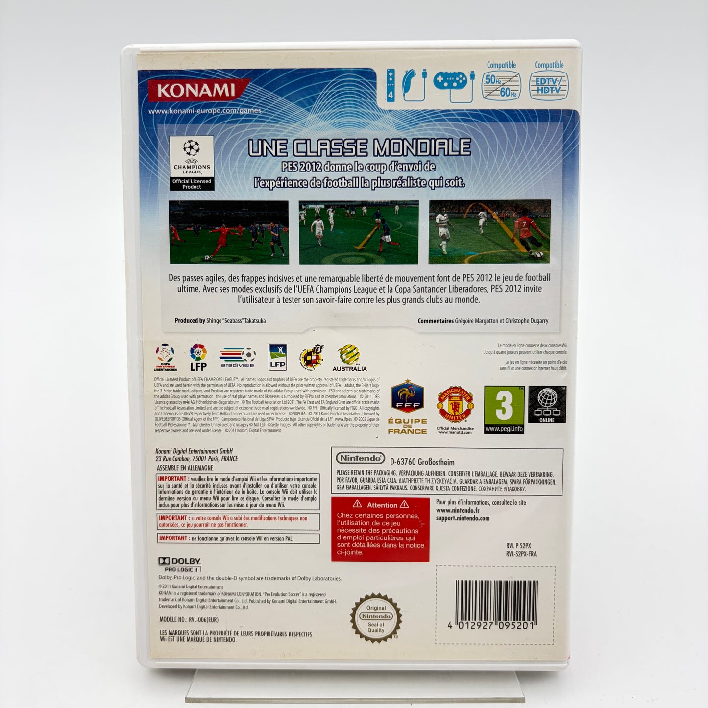 PRO EVOLUTION SOCCER 2012 - WII