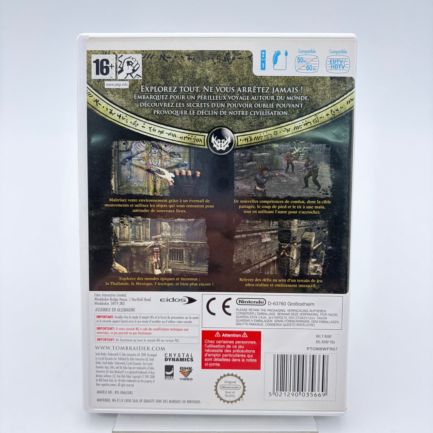 TOMB RAIDER UNDERWORLD - WII
