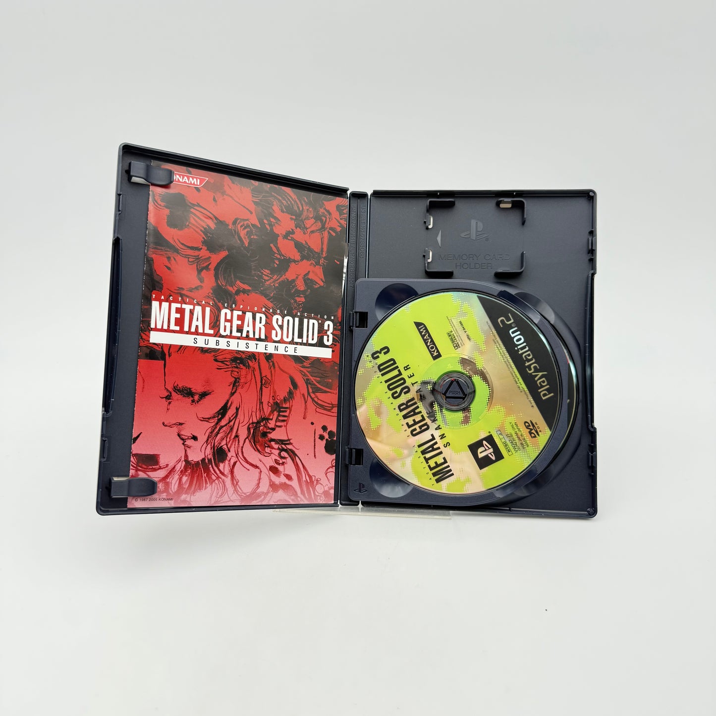 METAL GEAR SOLID 3 SUBSISTENCE PREMIUM PACKAGE - PLAYSTATION 2