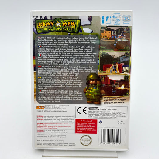 ARMY MEN SOLDIERS OF MISFORTUNE - WII
