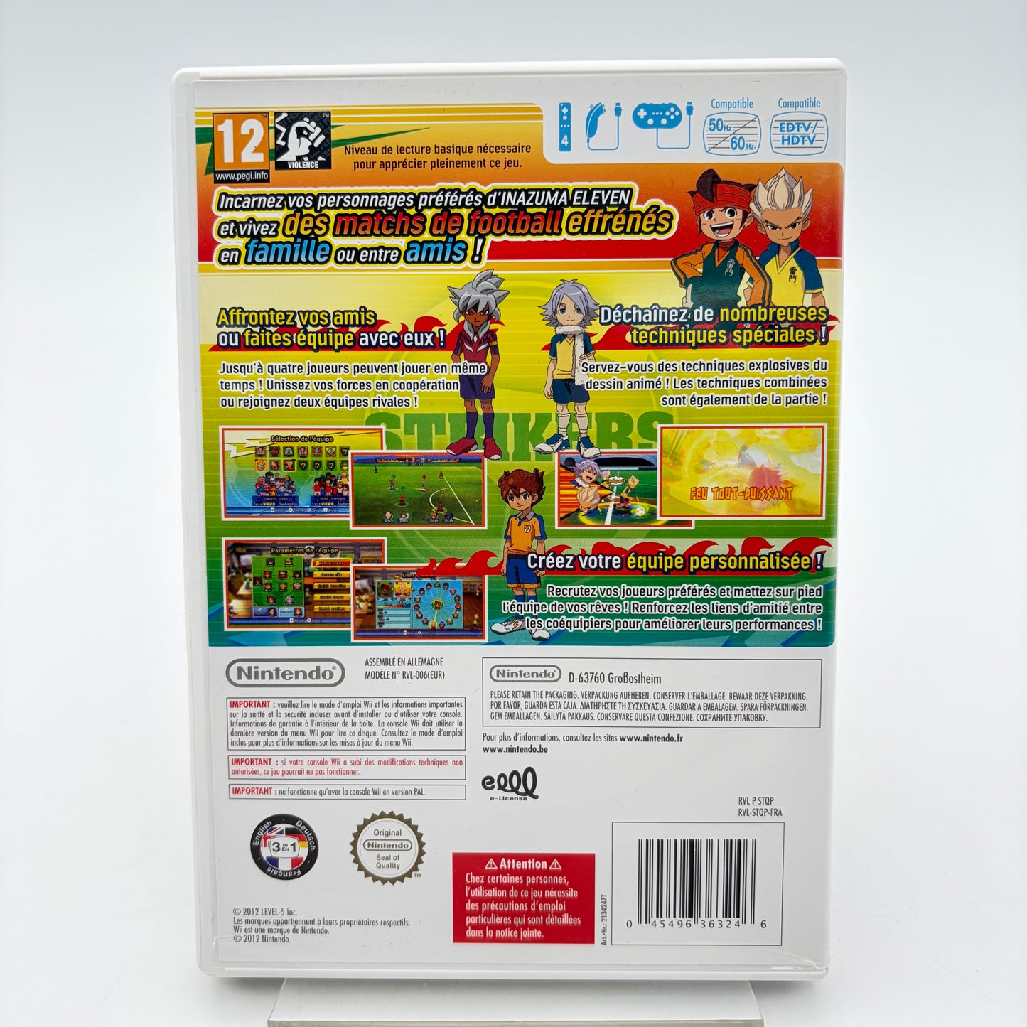 INAZUMA ELEVEN STRIKERS - WII