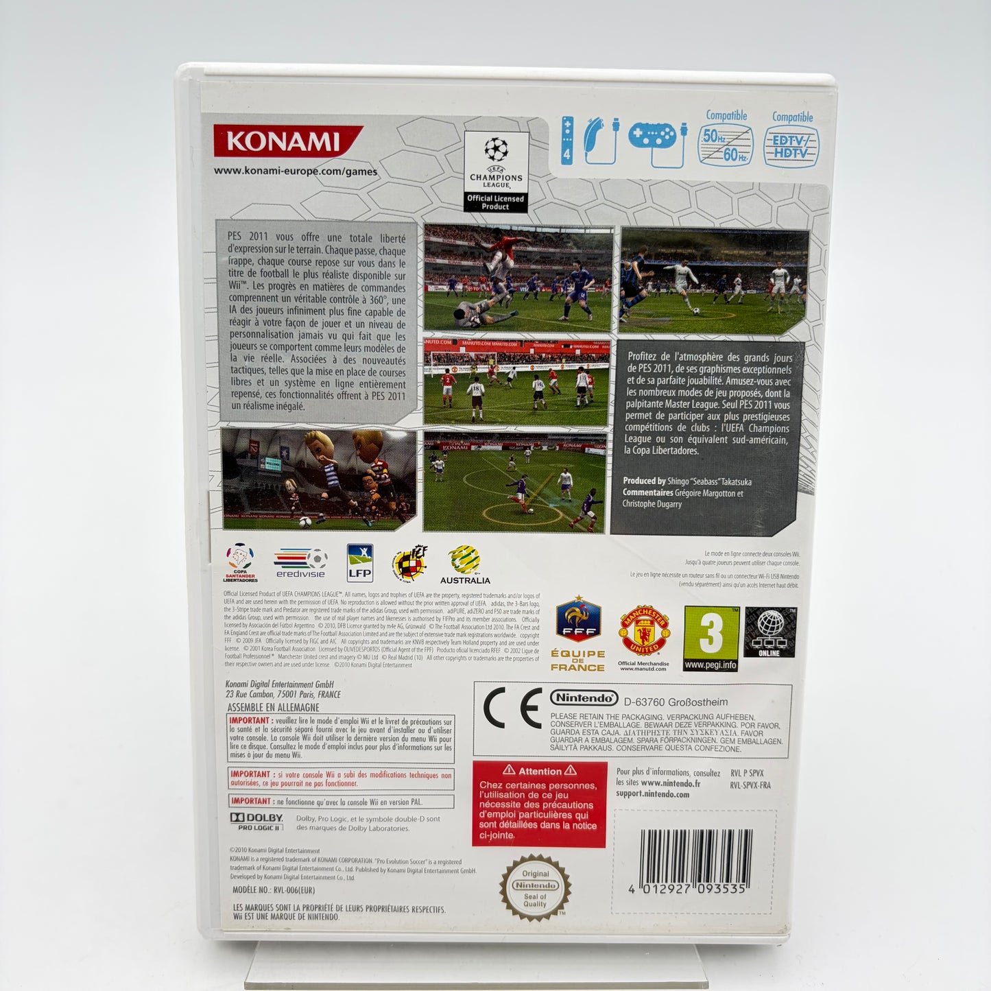 PRO EVOLUTION SOCCER 2011 - WII