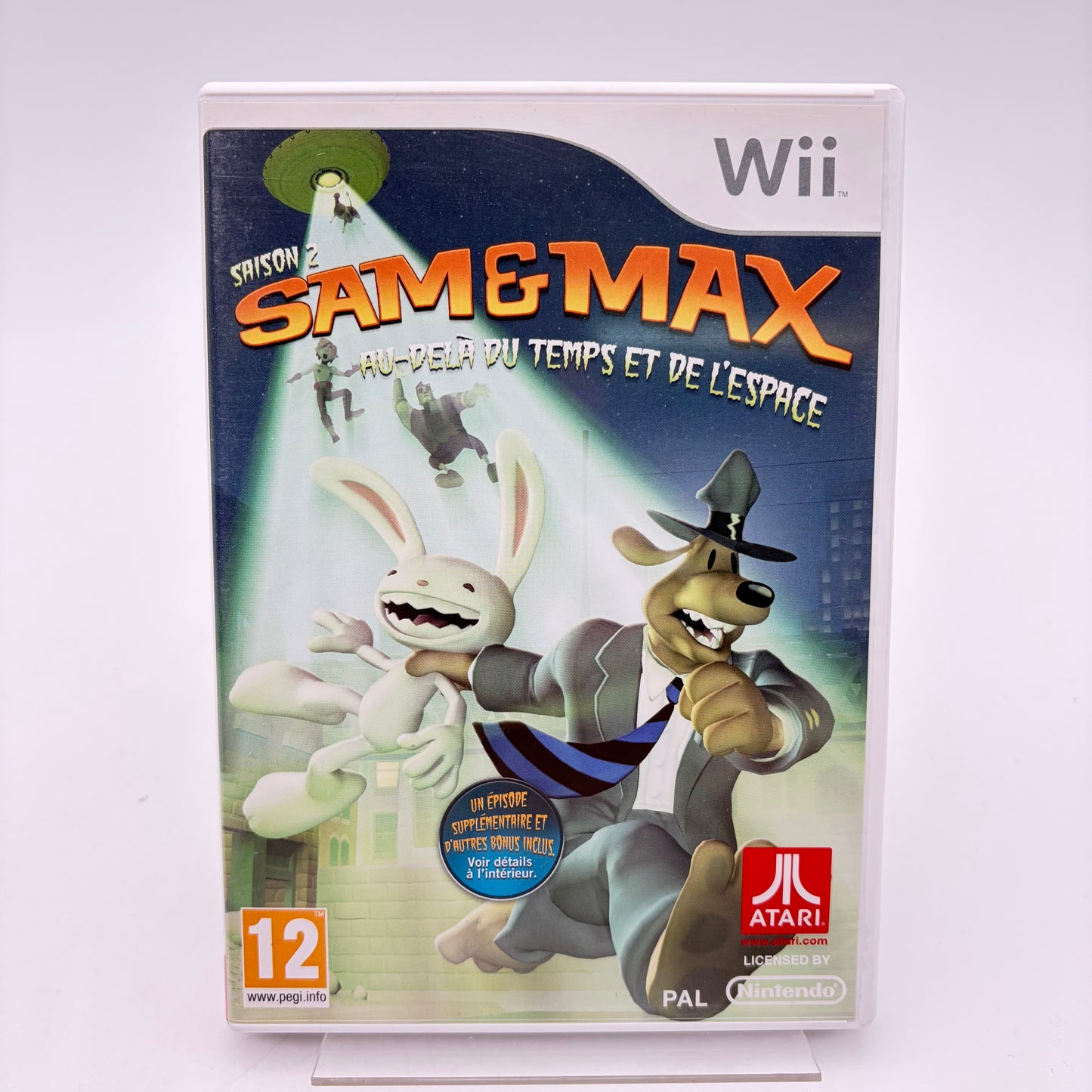 SAM & MAX AU-DELÀ DU TEMPS ET DE L'ESPACE - WII