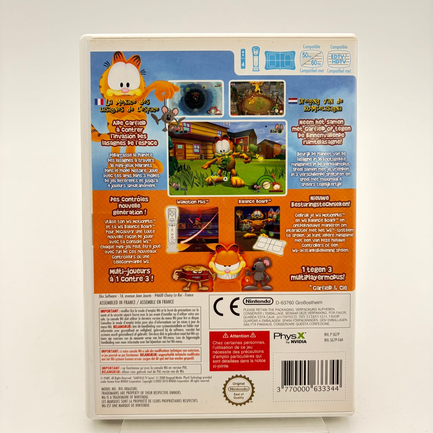 THE GARFIELD SHOW - WII
