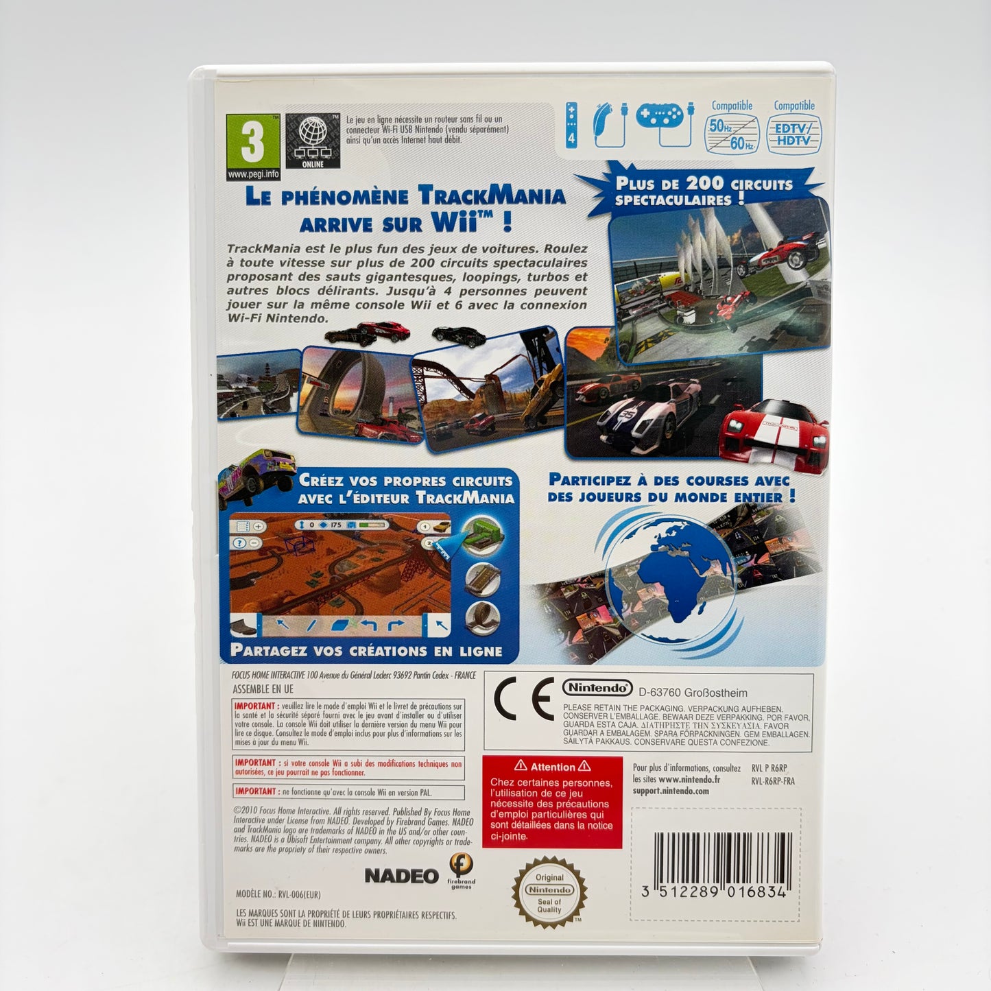 TRACKMANIA - WII