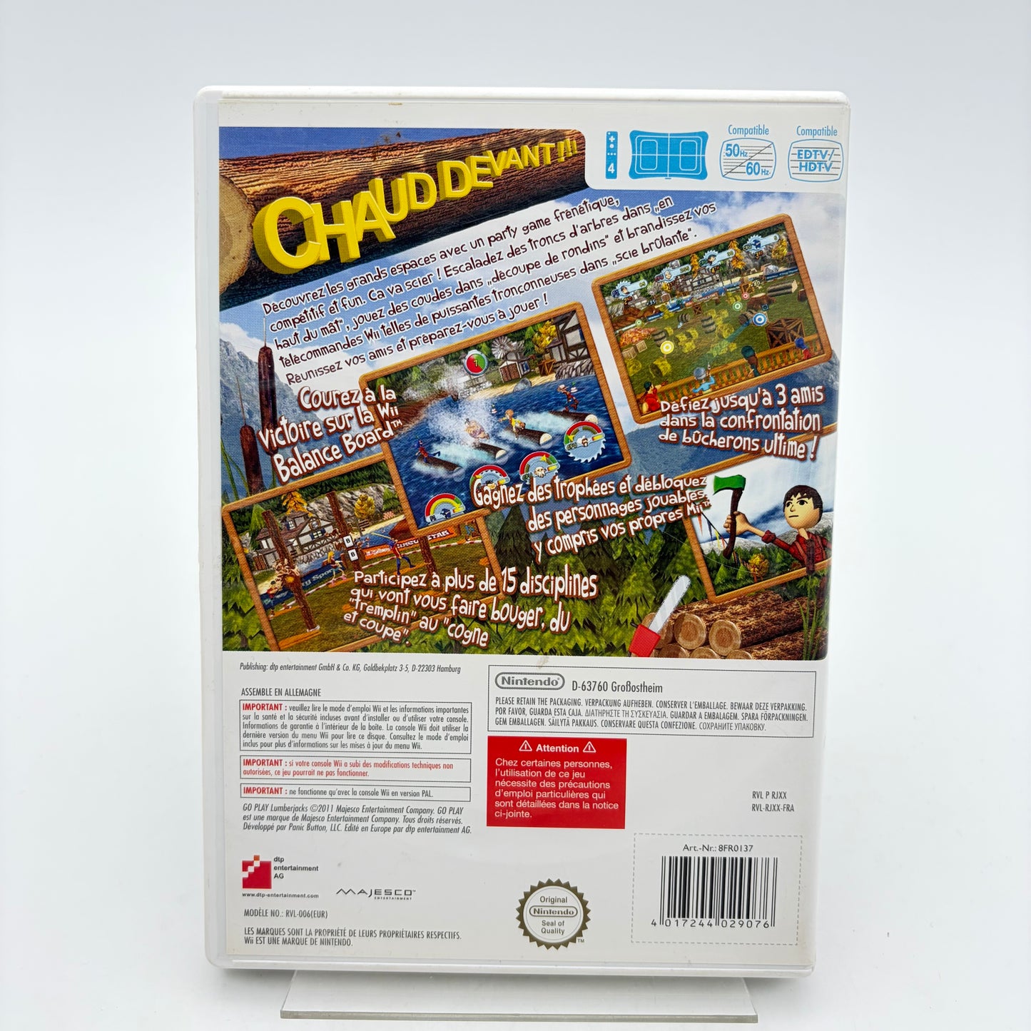GO PLAY LUMBERJACKS - WII