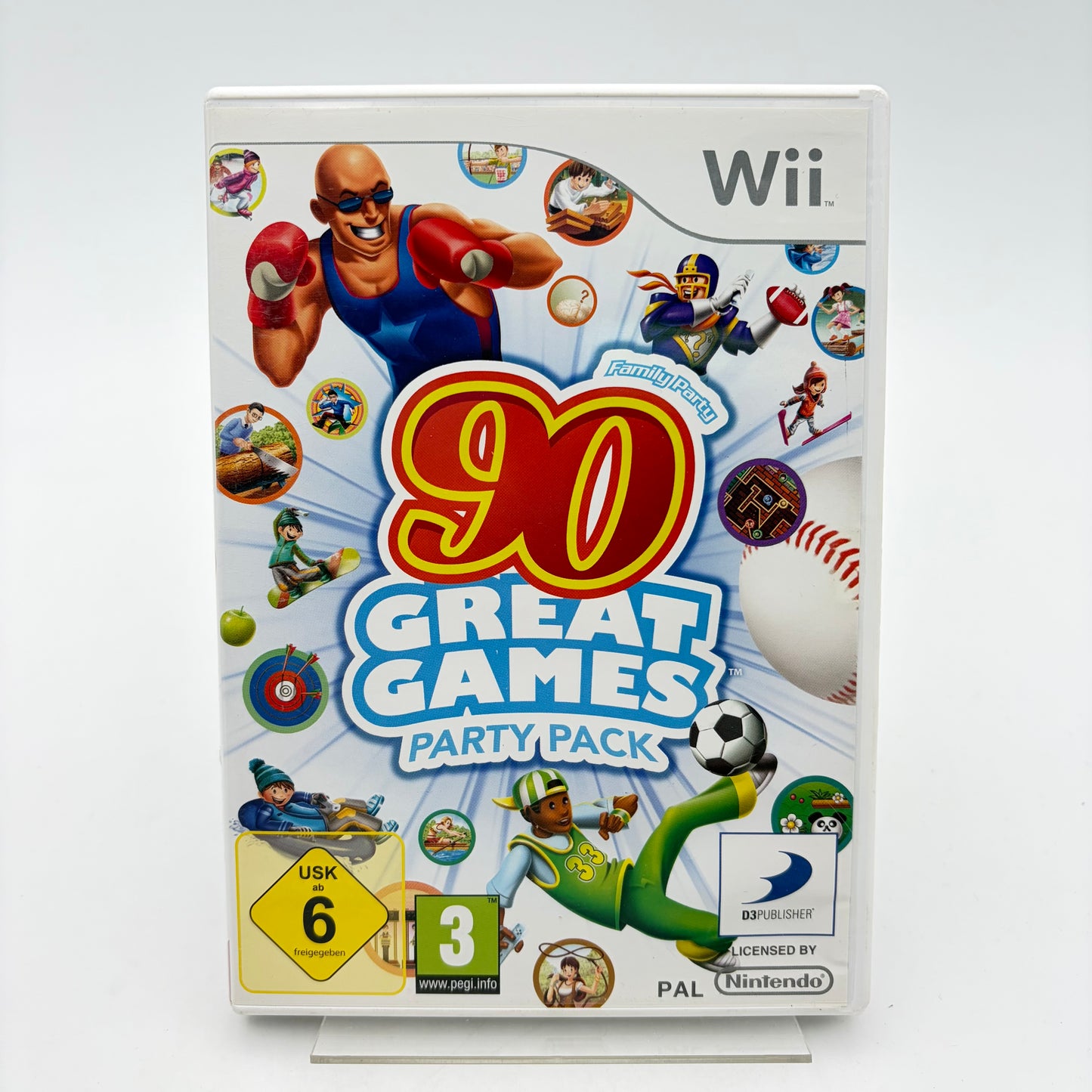 90 GREAT GAMES PARTY PACK - WII