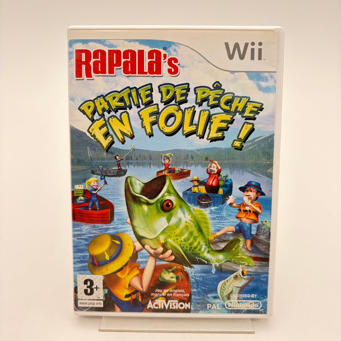 RAPALA PARTIE DE PÊCHE EN FOLIE ! - WII