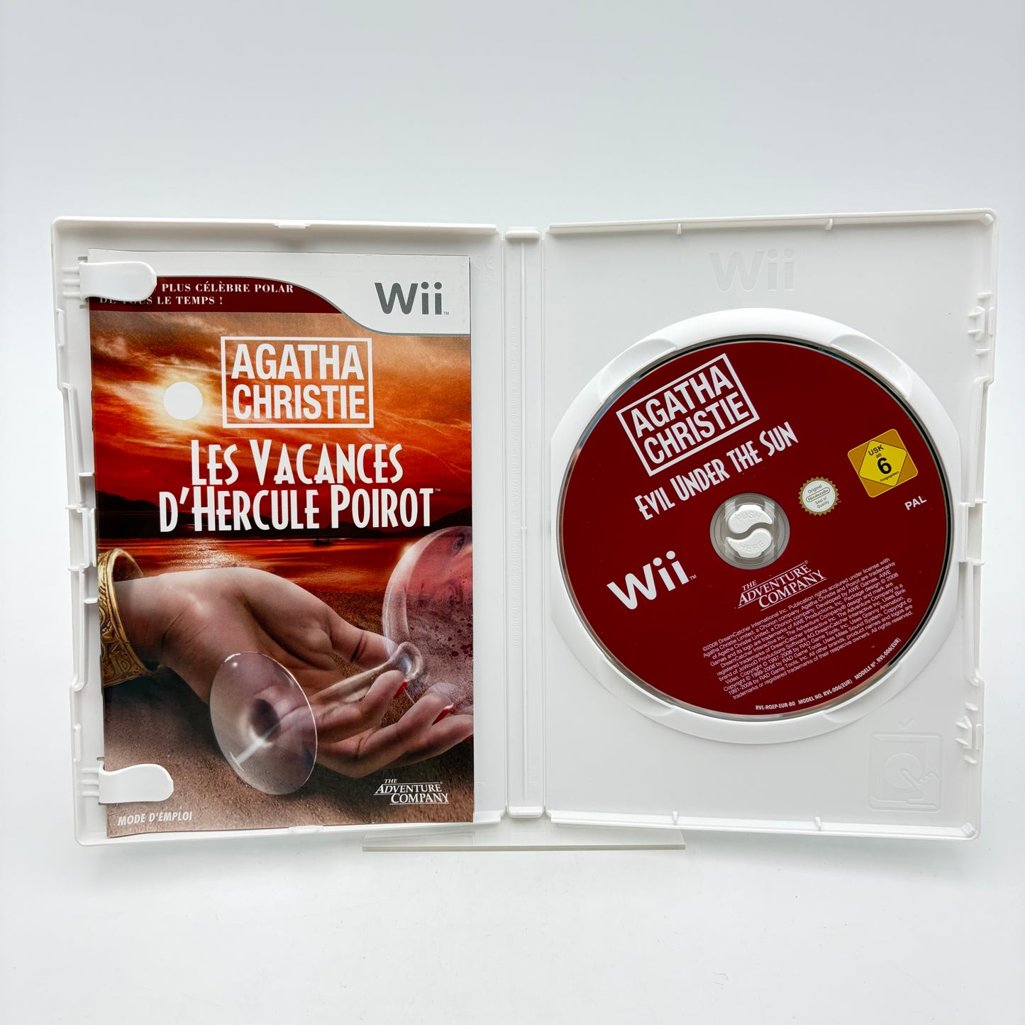 AGATHA CHRISTIE LES VACANCES D'HERCULE POIROT - WII