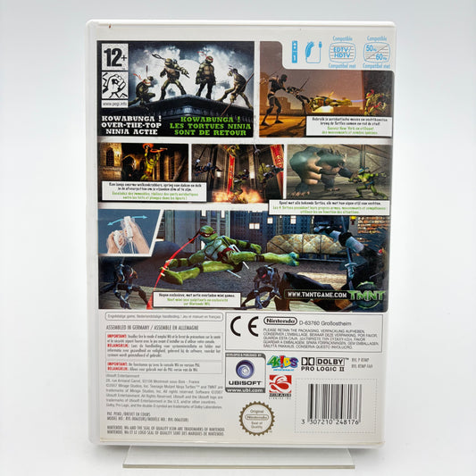 TMNT TEENAGE MUTANT NINJA TURTLES - WII
