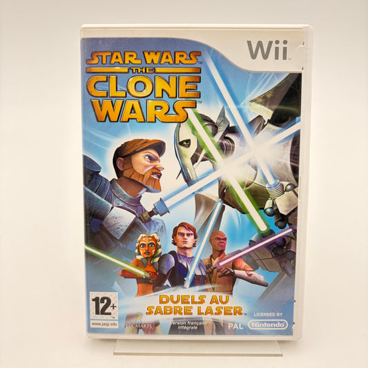 STAR WARS CLONE WARS DUELS AU SABRE LASER - WII
