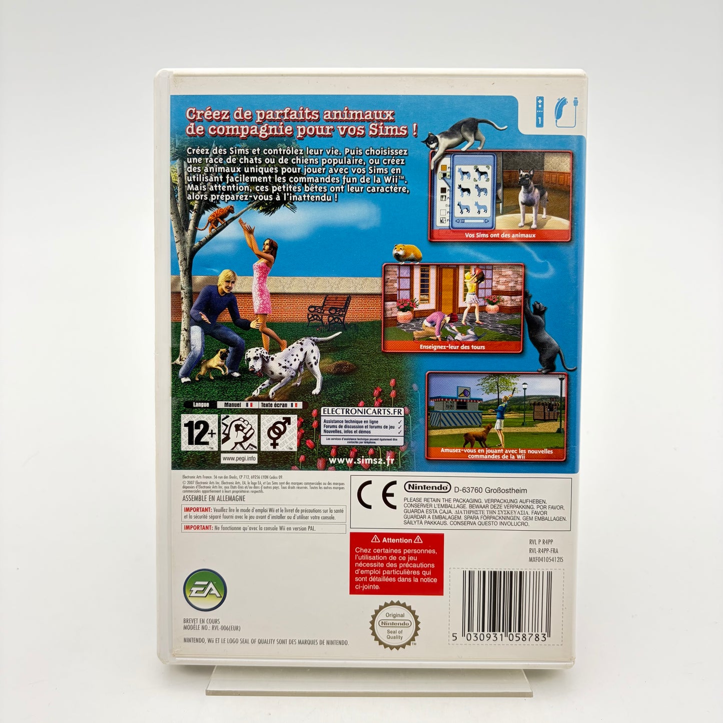 LES SIMS 2 ANIMAUX & CIE - WII