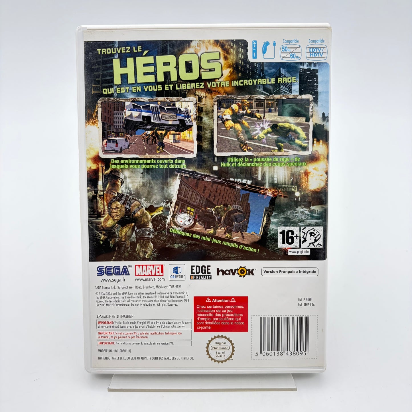 L'INCROYABLE HULK - WII