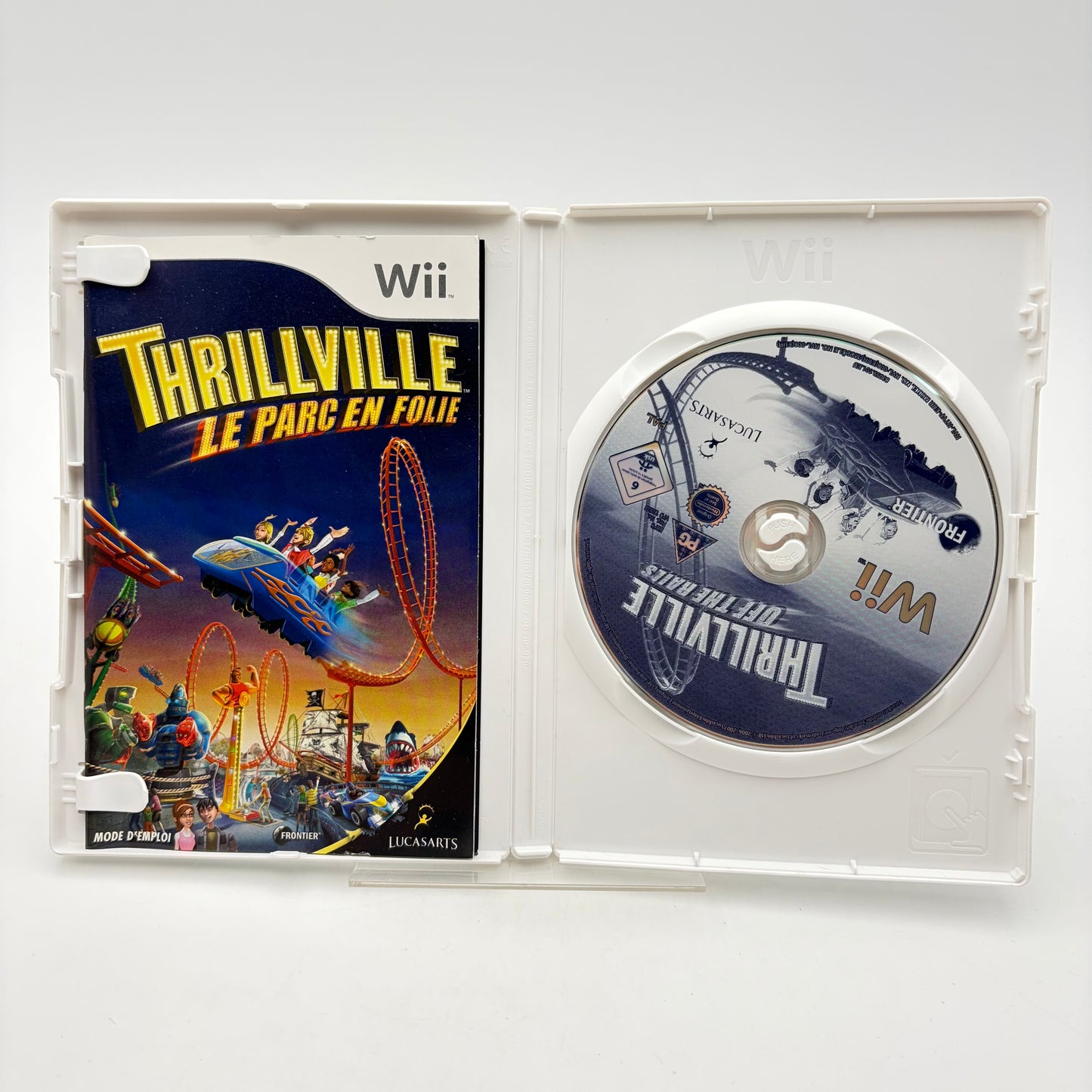 THRILLVILLE LE PARC EN FOLIE - WII