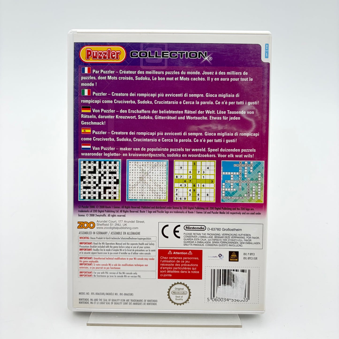 PUZZLER COLLECTION - WII
