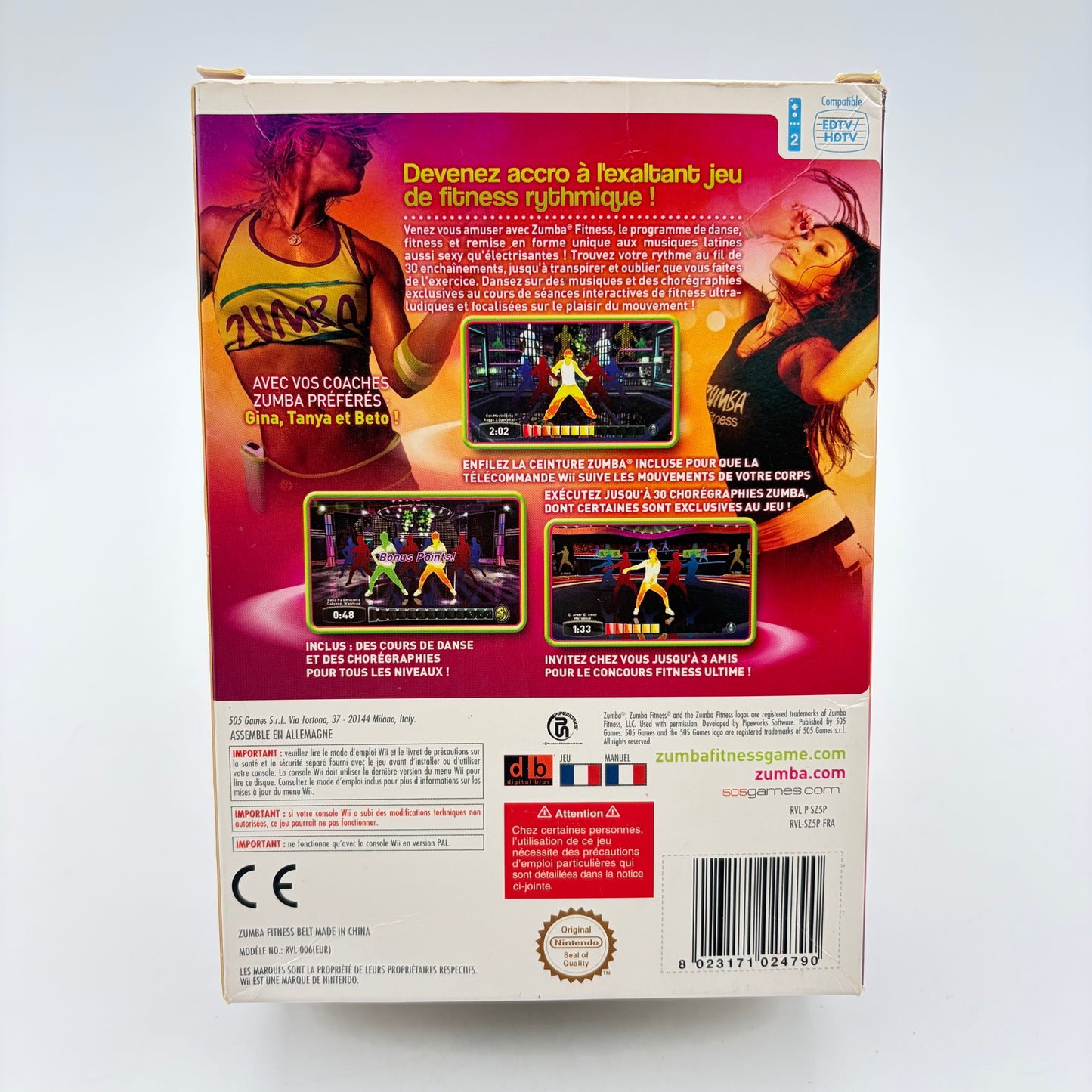 ZUMBA FITNESS - WII