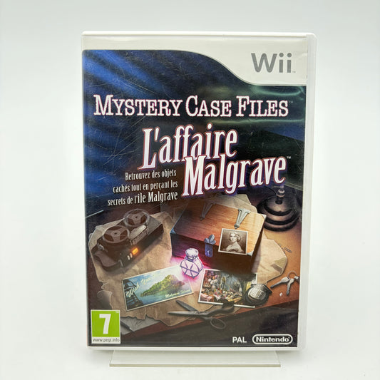 MYSTERY CASE FILES L'AFFAIRE MALGRAVE - WII