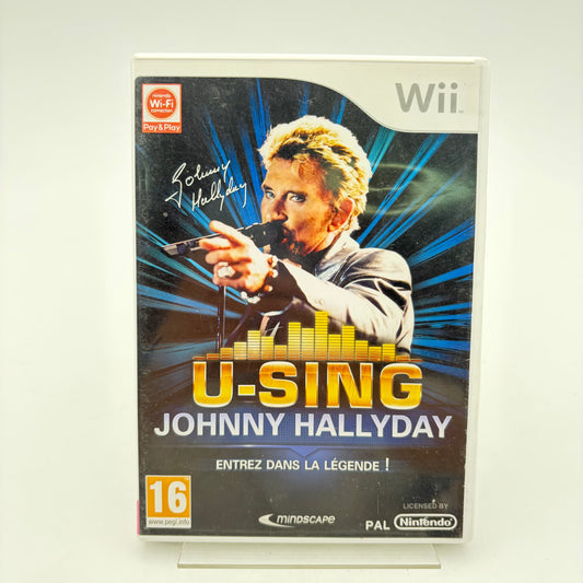 U-SING JOHNNY HALLYDAY - WII