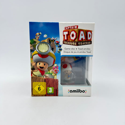 CAPTAIN TOAD TREASURE TRACKER AMIIBO PACK - NINTENDO WII U