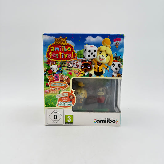 ANIMAL CROSSING AMIIBO FESTIVAL AMIIBO PACK - NINTENDO WII U