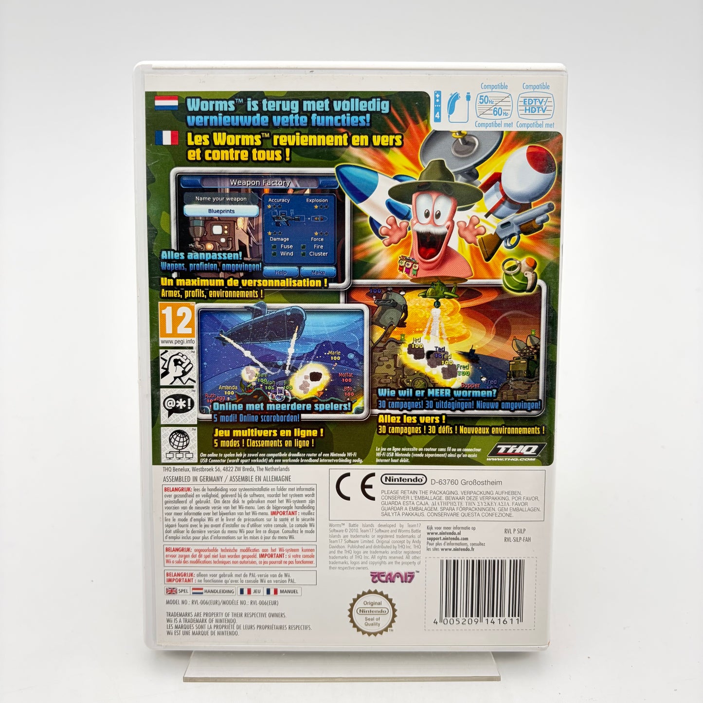 WORMS BATTLE ISLANDS - WII