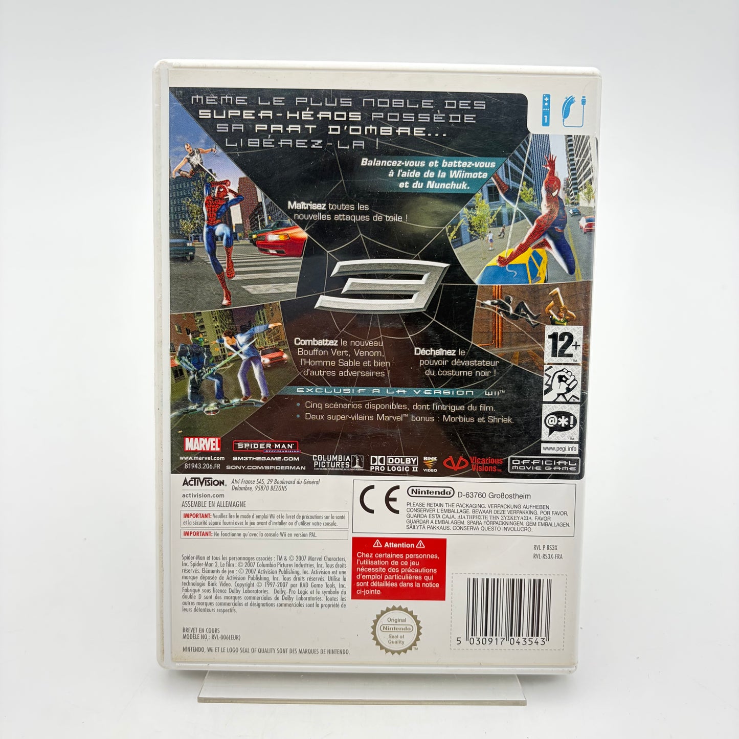SPIDER-MAN 3 - WII