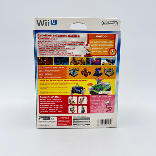 CAPTAIN TOAD TREASURE TRACKER AMIIBO PACK - NINTENDO WII U