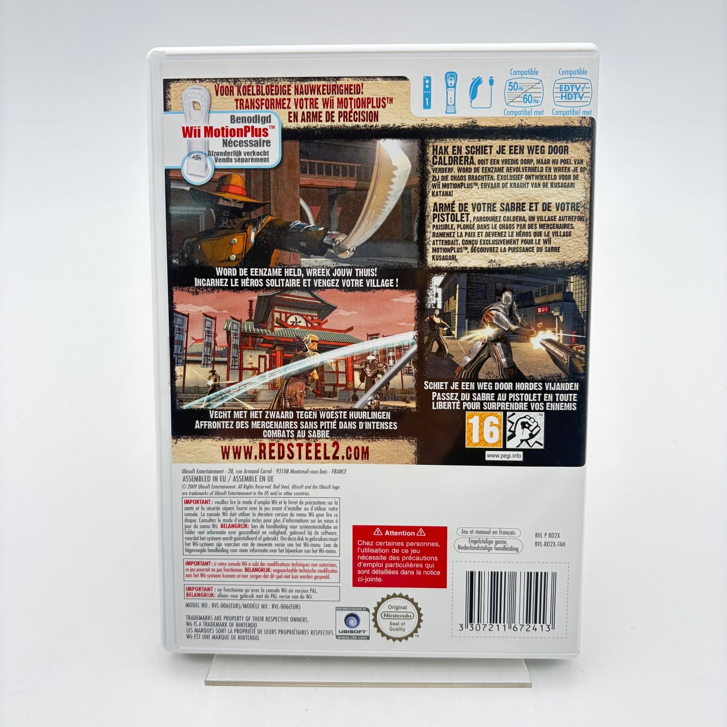 REDSTEEL 2 EXCLUSE PREORDER PACK - WII