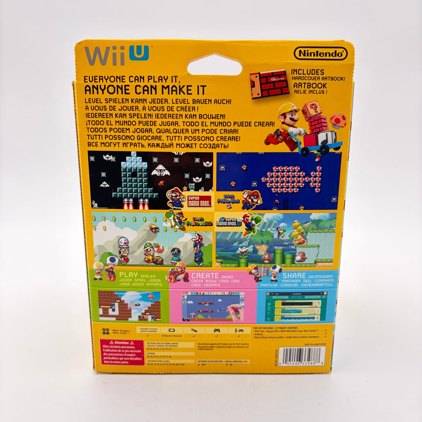 SUPER MARIO MAKER AMIIBO BUNDLE - WII U