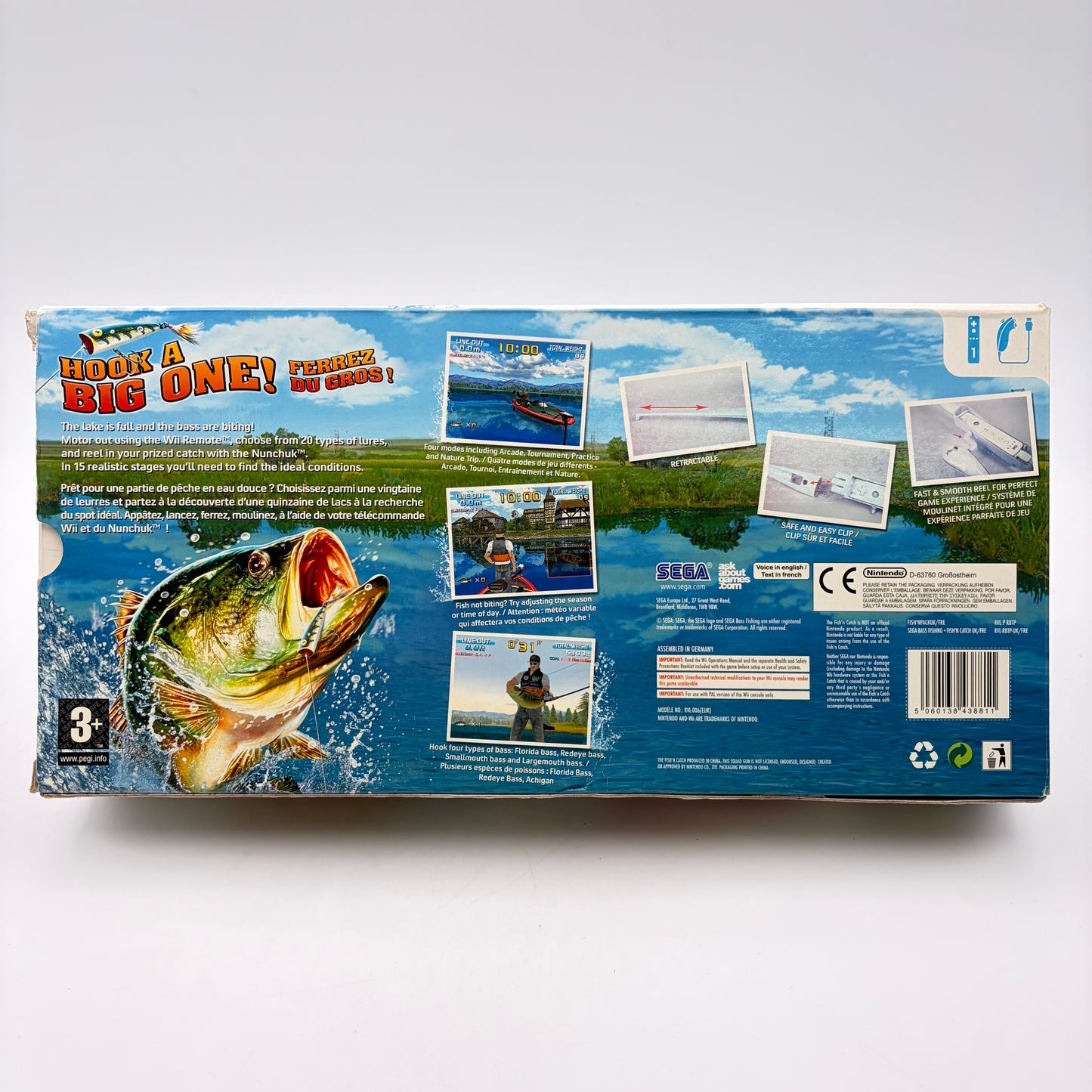 SEGA BASS FISHING FISH'N PACK - WII