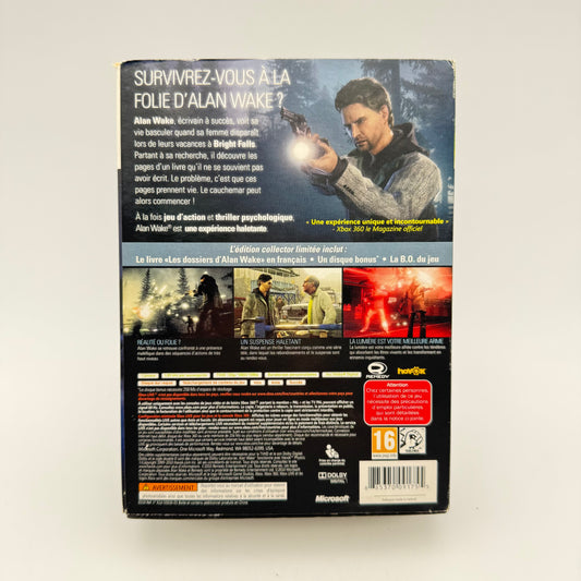 ALAN WAKE COLLECTOR - XBOX 360