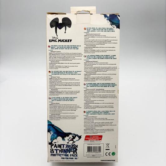 EPIC MICKEY PAINT BRUSH & THINNER PROTECTION PACK - WII