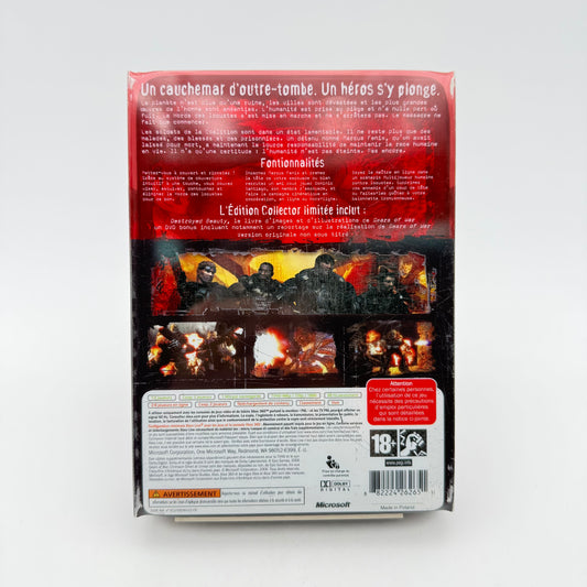 GEARS OF WAR EDITION COLLECTOR LIMITEE - XBOX 360