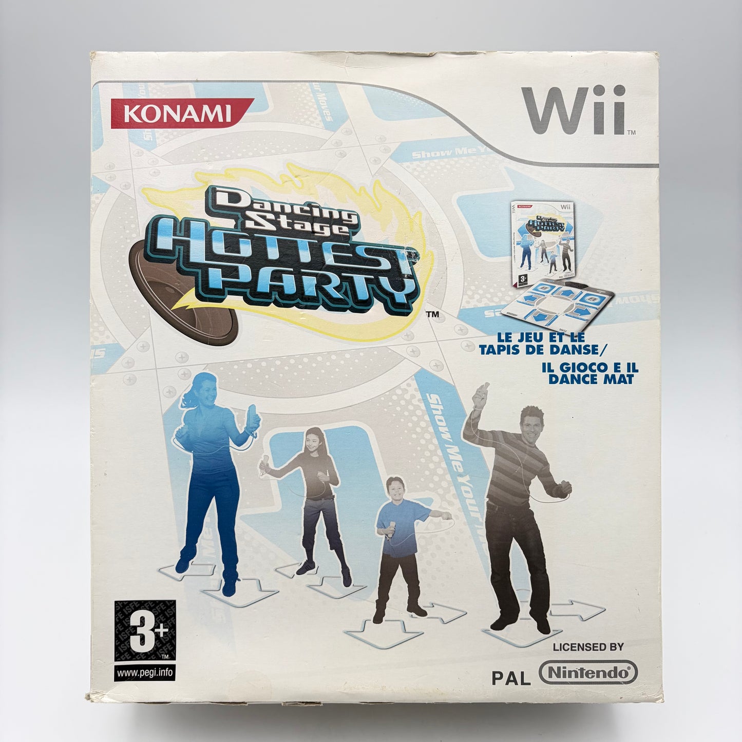 DANCING STAGE HOTTEST PARTY DANCE MAT BUNDLE - WII