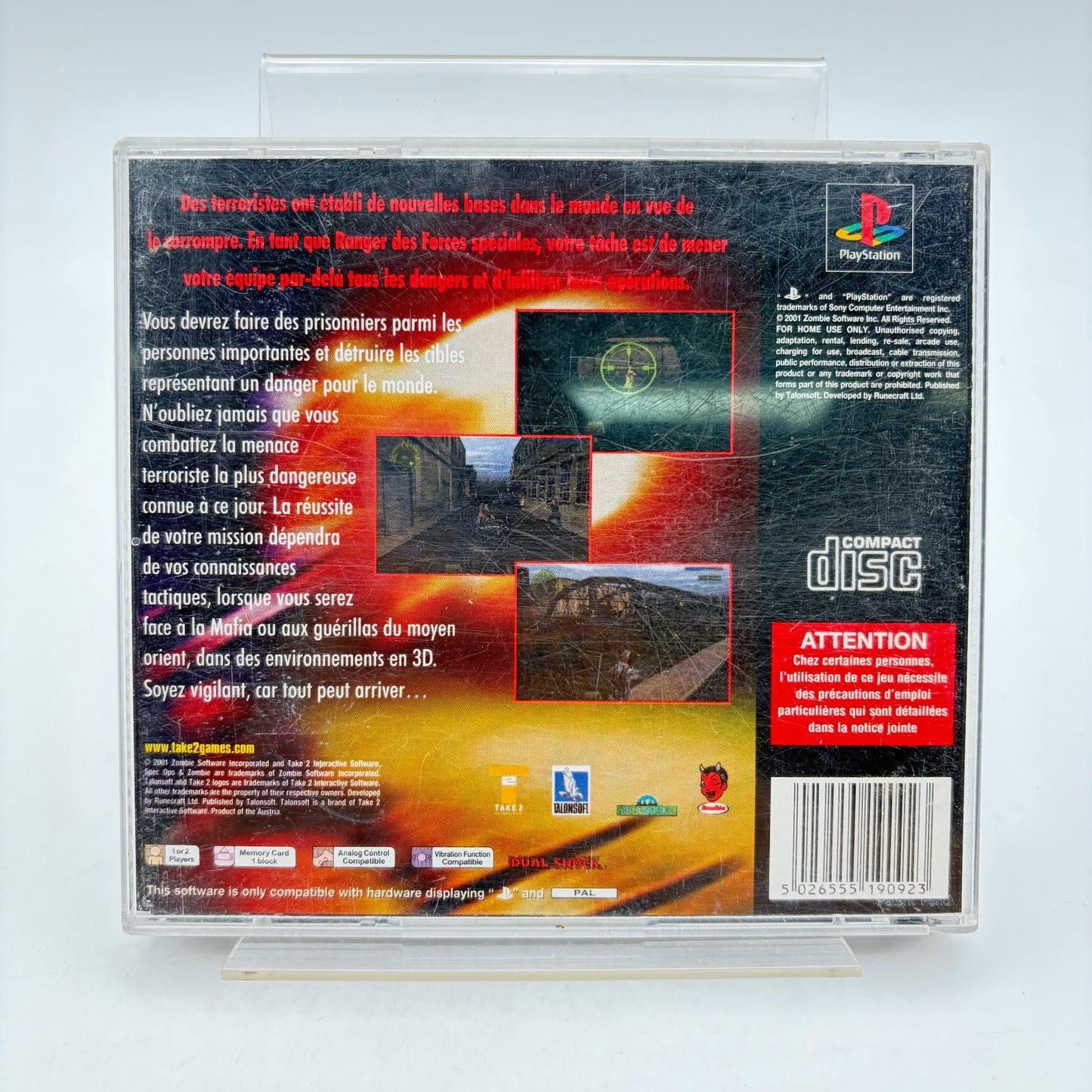SPEC OPS COVERT ASSAULT - PLAYSTATION 1