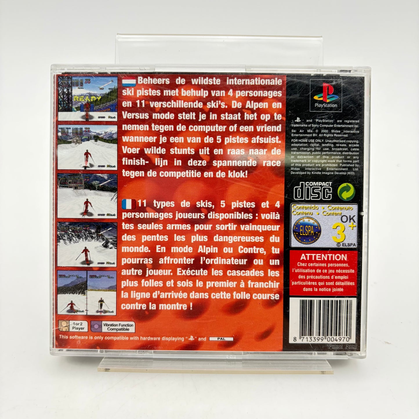 SKI AIR MIX - PLAYSTATION 1
