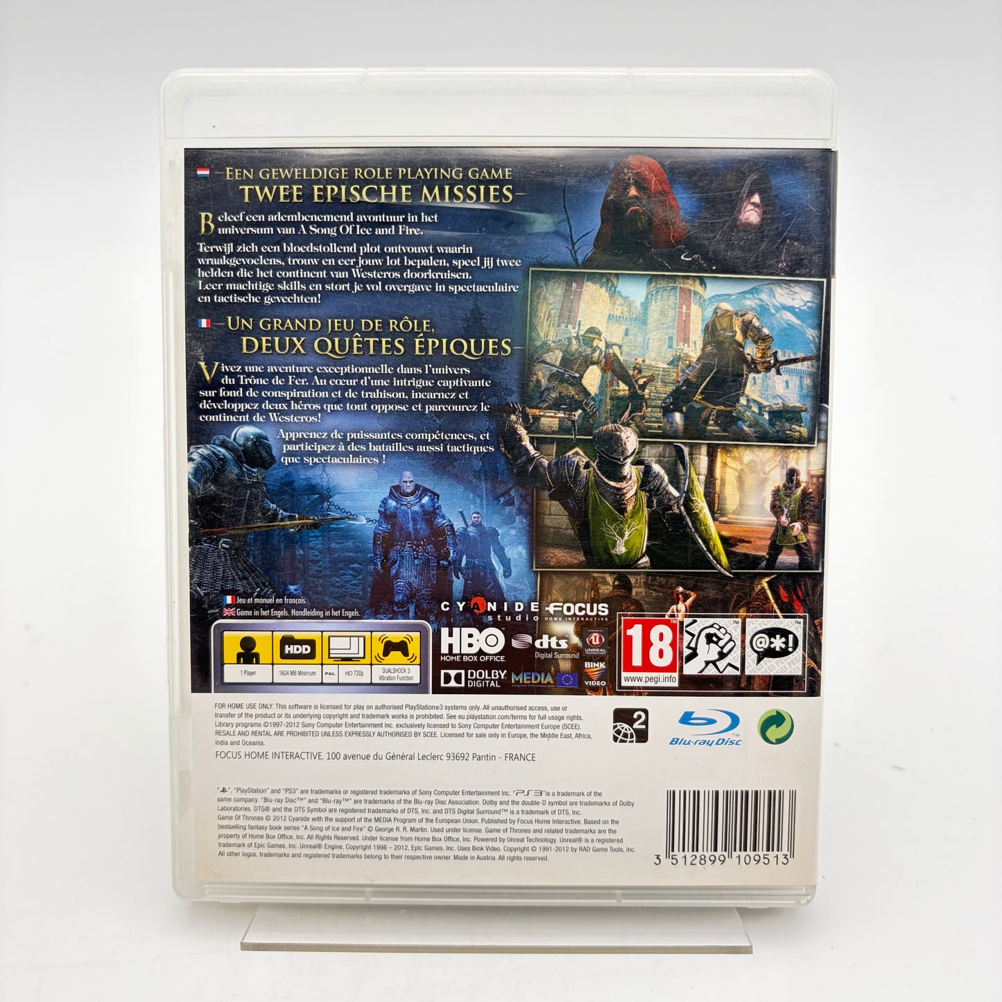 GAME OF THRONES - PLAYSTATION 3