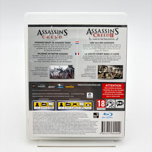 ASSASSIN'S CREED II GOTY + ASSASSIN'S CREED - PLAYSTATION 3