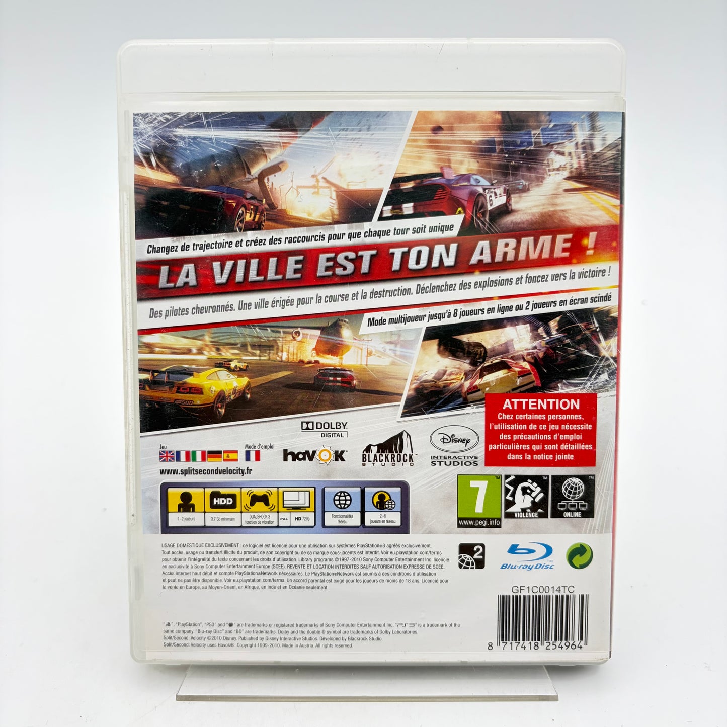 SPLIT SECOND VELOCITY - PLAYSTATION 3