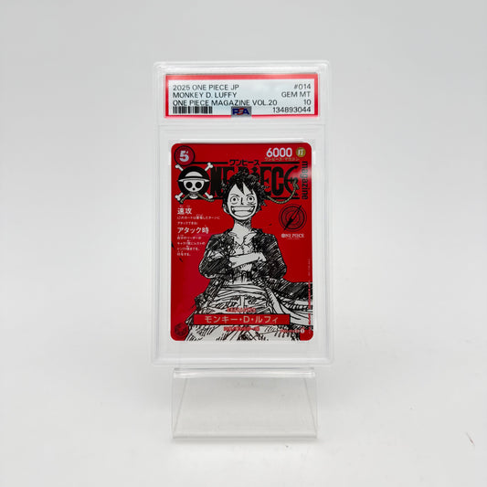 MONKEY D LUFFY (ST21-014) - PSA 10