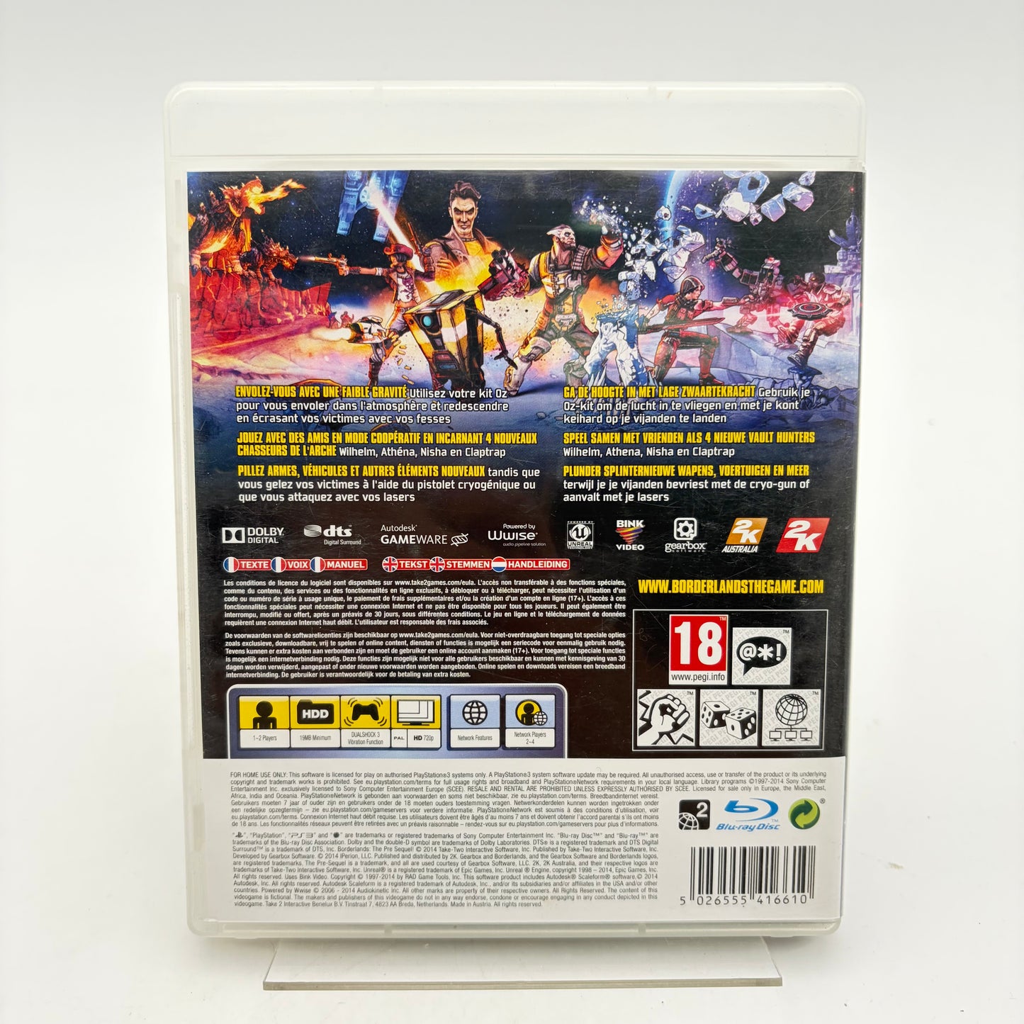BORDERLANDS THE PRE-SEQUEL - PLAYSTATION 3