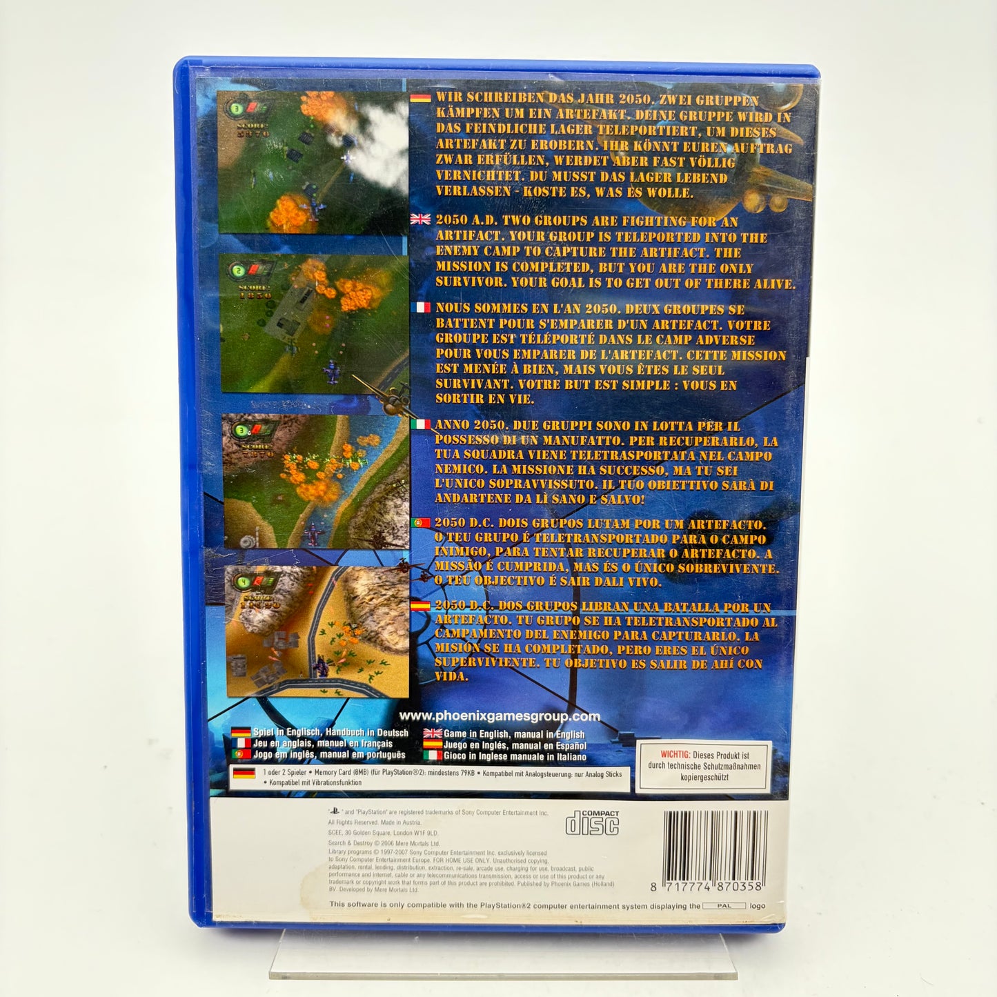 SEARCH & DESTROY - PLAYSTATION 2