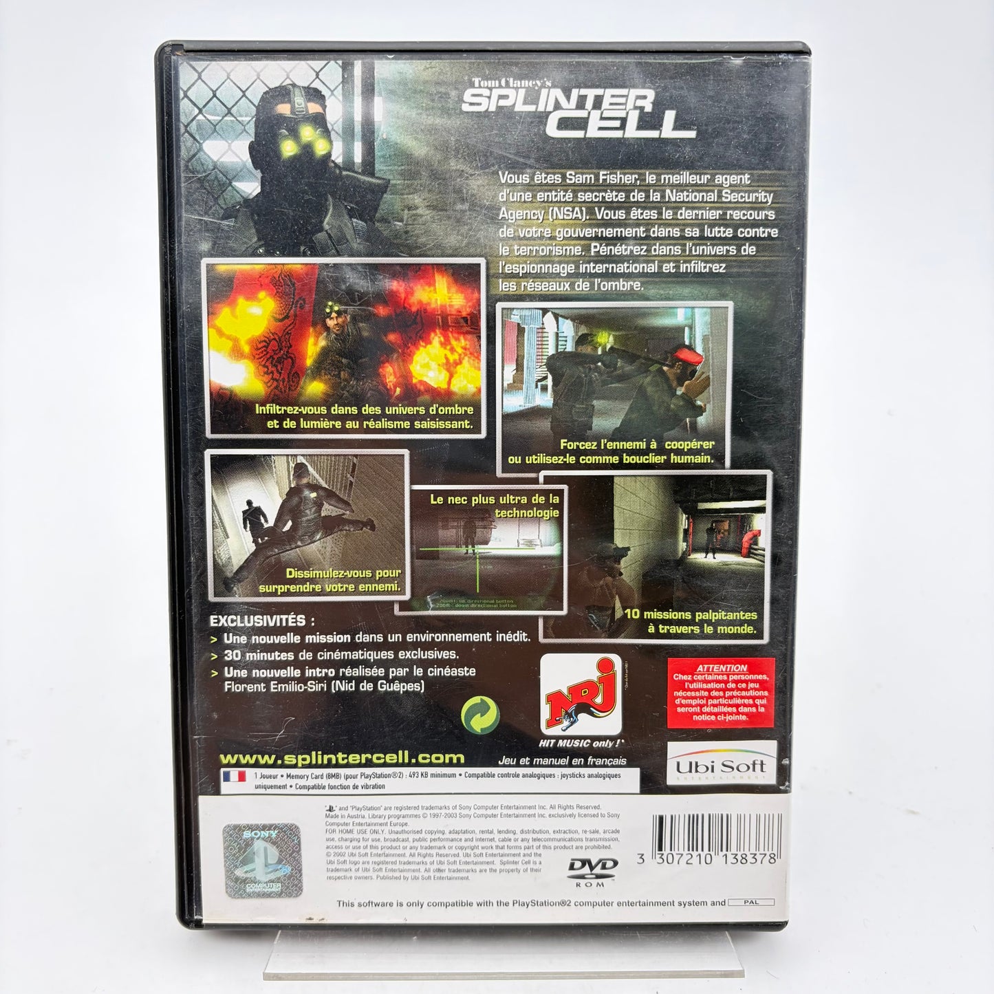 TOM CLANCY'S SPLINTER CELL - PLAYSTATION 2