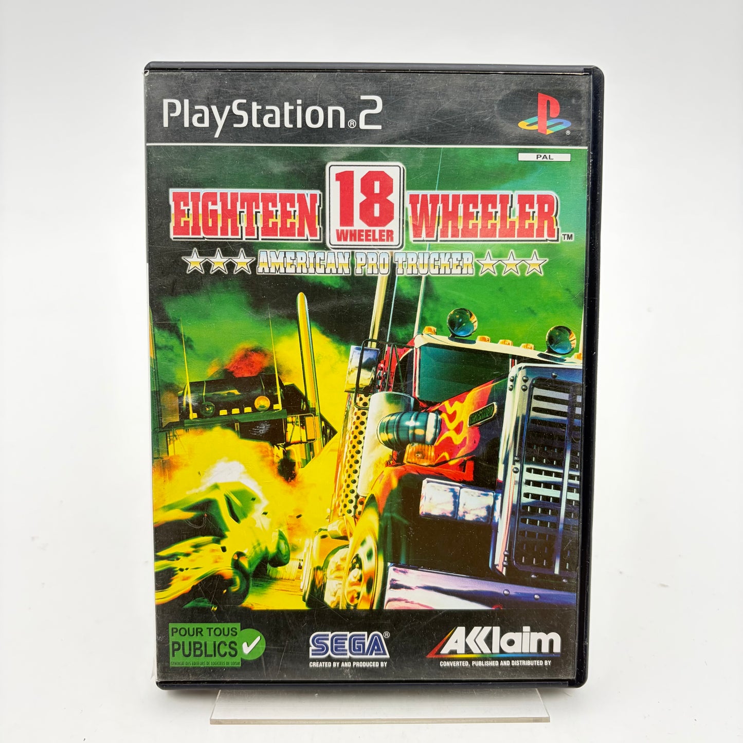 18 WHEELER AMERICAN PRO TRUCKER - PLAYSTATION 2