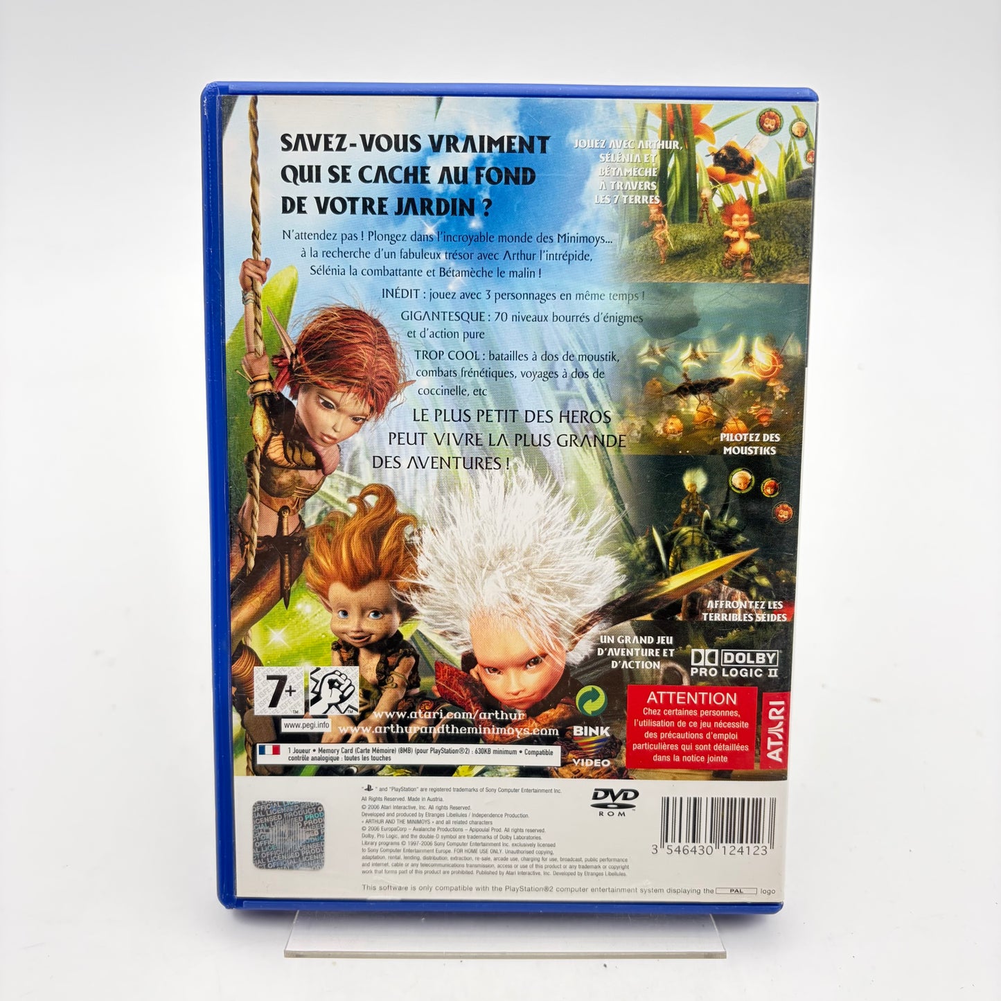 ARTHUR ET LES MINIMOYS - PLAYSTATION 2