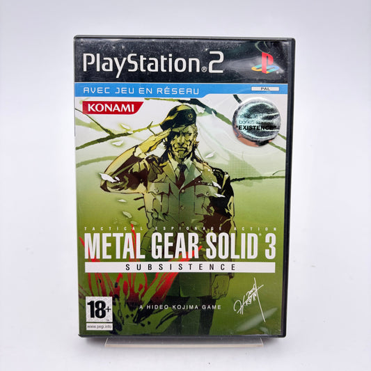 METAL GEAR SOLID 3 SUBSISTENCE - PLAYSTATION 2