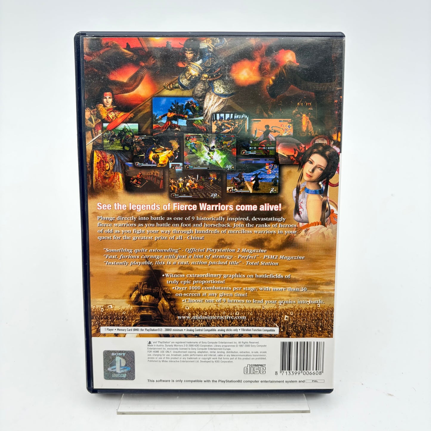 DYNASTY WARRIORS 2 - PLAYSTATION 2